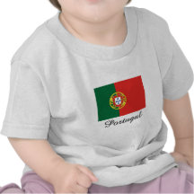 Design da bandeira de Portugal Camisetas