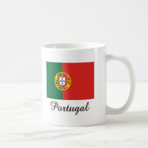 Design da bandeira de Portugal Canecas