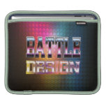 Design da batalha bolsas de iPad