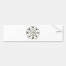 Design da elipse de Sun Adesivo