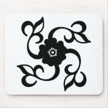 Design da flor mousepad