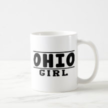 Design da menina de Ohio Canecas