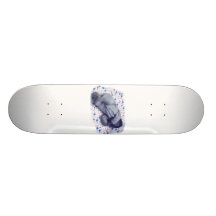 Design da versão dos azuis bebés do sono skates personalizados