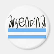Design de Argentina! Imãs De Refrigerador