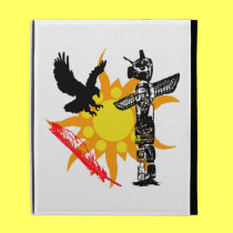 Design de Eagle, do Totem de Eagle, & da pena capas