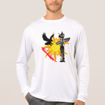 Design de Eagle, do Totem de Eagle, & da pena camisetas