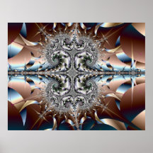 Design estrangeiro do Fractal Posteres