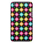 Design floral colorido do teste padrão de Argyle Capa iPod Touch