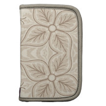 design floral retro do planejador do vintage organizadores