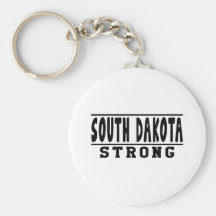 Design forte de South Dakota Chaveiro