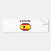 Design legal da bandeira da espanha! adesivo