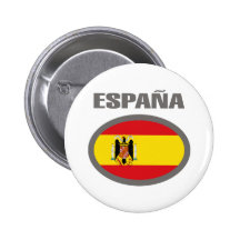 Design legal da bandeira da espanha! boton