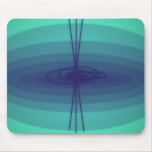 Design roxo e verde da elipse mouse pad