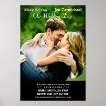 Design temático do filme do convite | do poster do
