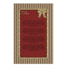 Design tradicional do Natal Papelaria Personalizada