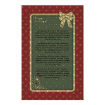 Design tradicional do Natal Papel Personalizados
