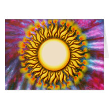 Design tribal flamejante original de Sun Cartao