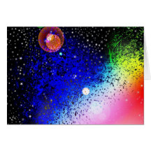 Design universal A de Digitas do rosa do céu do un Cartão