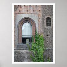 Detalhe da janela de Sforza Posters