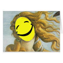 Detalhe de nascimento do PEEKABOO de Venus Cartões