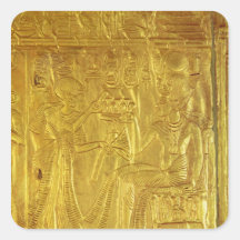 Detalhe do santuário dourado adesivo