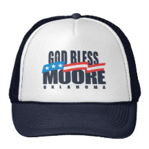Deus abençoe Moore Boné