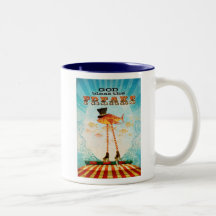 Deus abençoe os anormais caneca