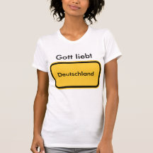 Deus amam…. (Alemanha) Camiseta