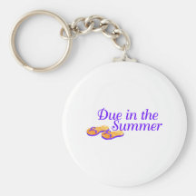 Devido no verão chaveiros