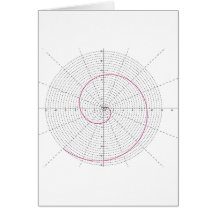 dextrogira espiral dos arquimedes cartoes