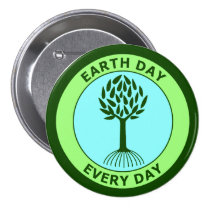 Dia da Terra cada dia broches