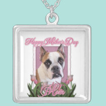 Dia das mães - buldogue inglês - Cambridge colares
