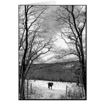 Dia de inverno cartões