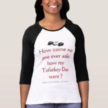 Dia de Tofurkey (tofu-peru) T-shirt