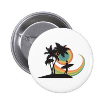 dia do design surfando do vetor pins