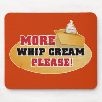 Dia feliz da acção de graças - mais creme do chico mousepads