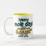 DIA FELIZ DA TOUPEIRA! (o número de Avogadro) Caneca
