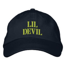 DIABO DE LIL BONÉS BORDADOS