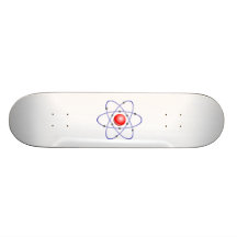 Diagrama do átomo da ciência skates