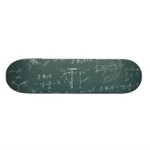 Diagramas e fórmulas da física skate