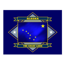 Diamante de Alaska Cartão Postal