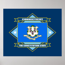 Diamante de Connecticut Posteres