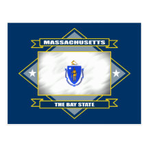 Diamante de Massachusetts Cartao Postal