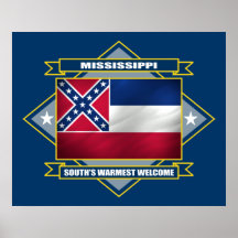 Diamante de Mississippi Pôsteres