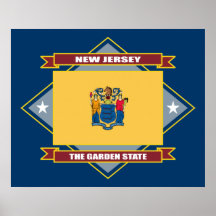Diamante de New-jersey Impressão