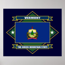 Diamante de Vermont Posteres