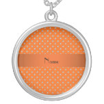 Diamantes alaranjados conhecidos personalizados bijuterias personalizadas