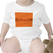 Diamantes alaranjados conhecidos personalizados t-shirts