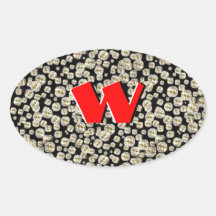 Diamantes do *BLING* Adesivos Em Formato Ovais