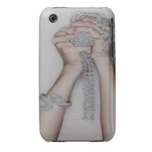 Diamantes no caso do blackberry curve das mãos capas iPhone 3